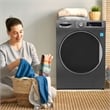 Pemberly Row Washer 2.2cf AUTOSENSE 1400 RPM 15 Programs Sanitize LED Display