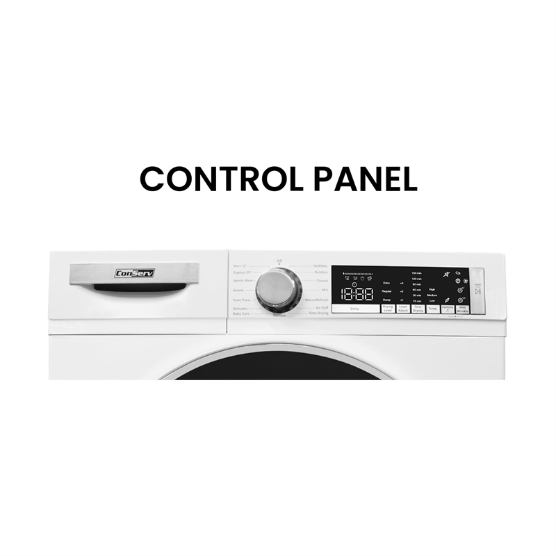 Pemberly Row 4cf Dryer Condensing/Ventless Sanitize LED Display 220V