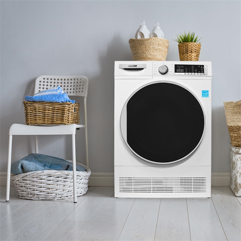 Pemberly Row 4cf Dryer Condensing/Ventless Sanitize LED Display 220V