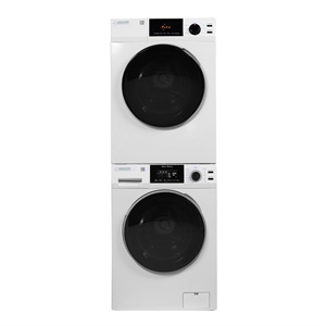 Pemberly Row Deluxe Matching 110VWasher 1.9 cu.ft &Vented Sensor Dryer 4 cu.ft
