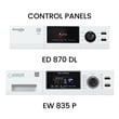 Pemberly Row Laundry Set 18 Lbs Washer 1.9cf&Vented Dryer 4cf Single Outlet 110V