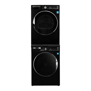 Pemberly Row E-STAR Stackable Washer2.2cf 110 V& Condensing Dryer 4Cf 220V