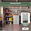 Pemberly Row 3cf Compact Upright Freezer Reversible Door Freestanding 110V
