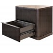 Pemberly Row Set of 3 Fully Assembled Office Desk & Filing Cabinet & Bookcase