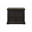 Pemberly Row Set of 3 Fully Assembled Executive Desk & Filing Cabinet & Bookcase