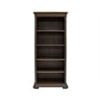 Pemberly Row Set of 3 Fully Assembled Executive Desk & Filing Cabinet & Bookcase
