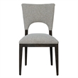 Pemberly Row Set of 5 Fabric Upholstered Dining Chairs & 94