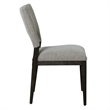 Pemberly Row Set of 5 Fabric Upholstered Dining Chairs & 94