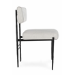 Pemberly Row Set of 7 Upholstered Dining Chairs & 60