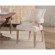 Pemberly Row Set of 5 Upholstered Dining Armchairs & 106