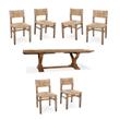 Pemberly Row Set of 7 Dining Chairs & 110