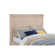 Pemberly Row Set of 4 Full Platform Bed & Dresser with Mirror & Nightstands