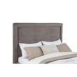 Pemberly Row Set of 4 Fabric Full Panel Platform Bed & Dresser & Nightstands
