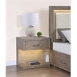 Pemberly Row Set of 4 Eastern King Panel Platform Bed & Dresser & Nightstands
