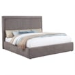 Pemberly Row Set of 4 Eastern King Panel Platform Bed & Dresser & Nightstands