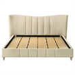 Pemberly Row Set of 4 Eastern King Panel Platform Bed & Dresser & Nightstands