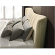 Pemberly Row Set of 4 Queen Panel Platform Bed & Dresser w/ Mirror & Nightstands