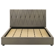 Pemberly Row Set of 4 Eastern King Panel Platform Bed & Dresser & Nightstands