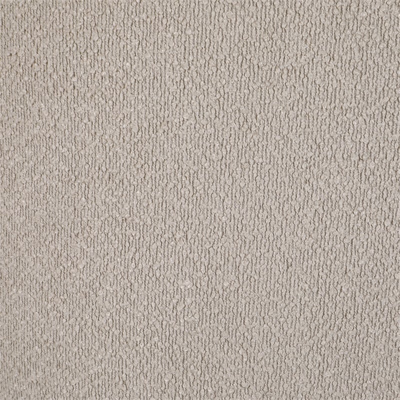 Pemberly Row Set of 2 Boucle Upholstered Barrel Back Accent Chairs in Beige