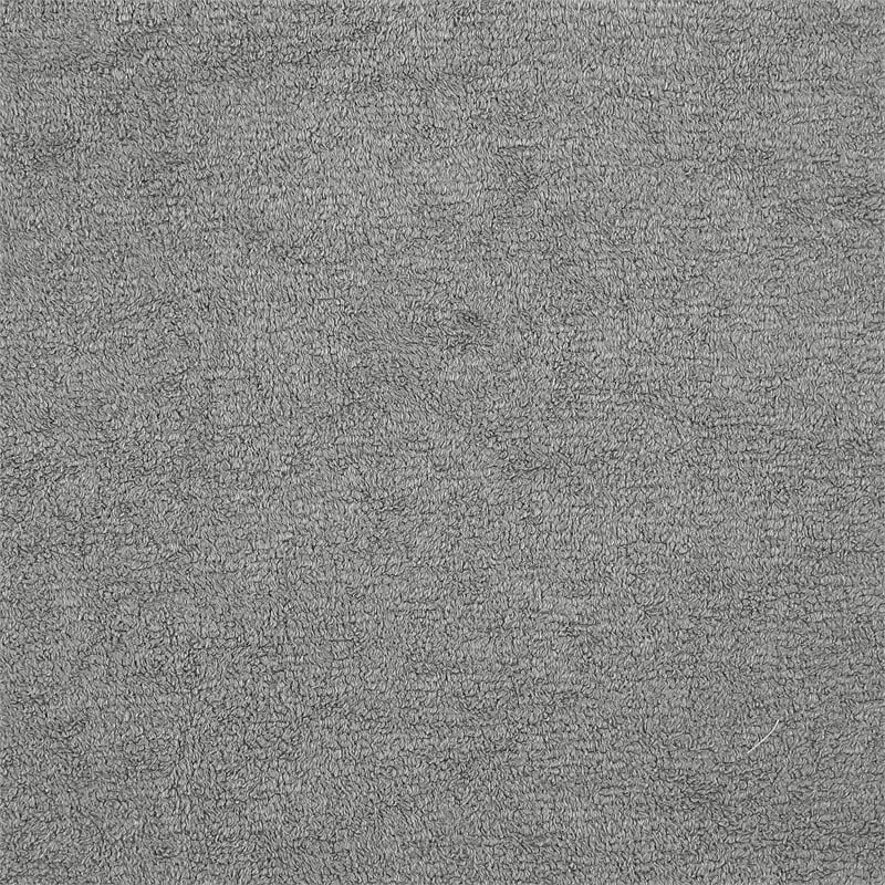 Pemberly Row Set of 2 Upholstered Accent Wood Arm Chairs in Grey