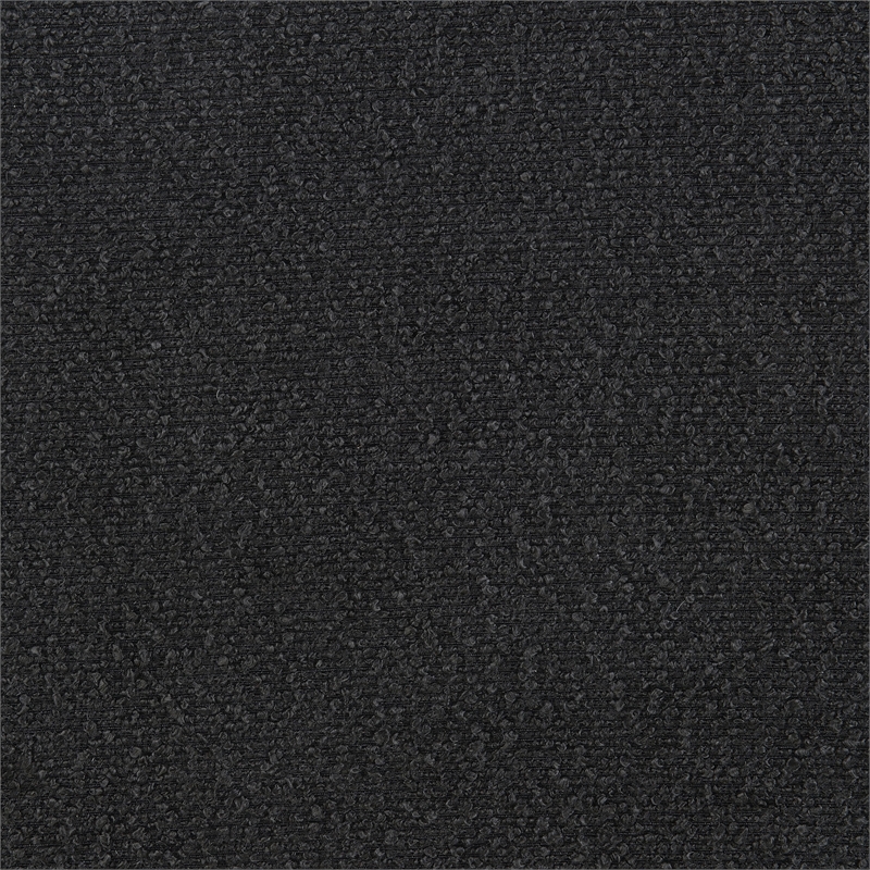 Pemberly Row Set of 2 Rattan Cane Back Accent Chair with Padded Seat in Black