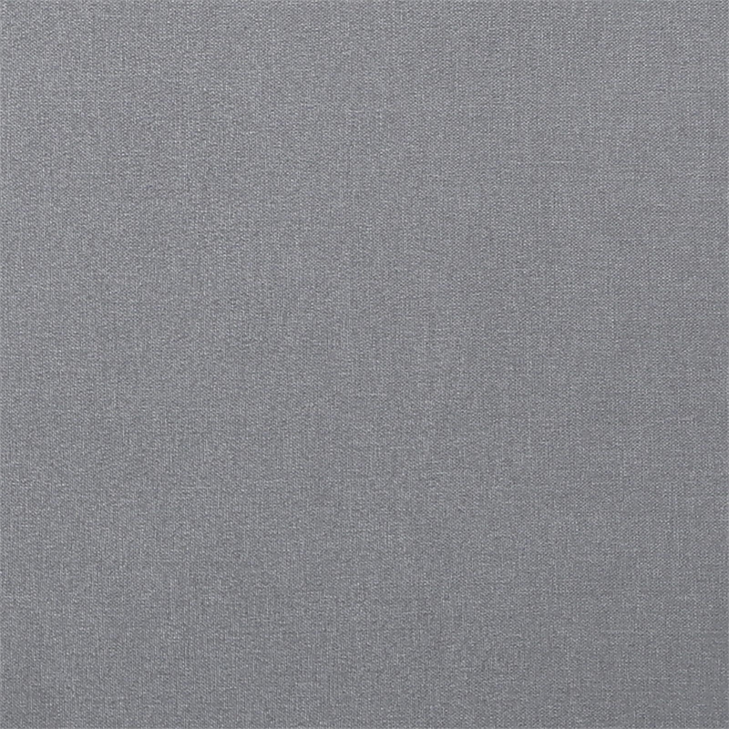 Pemberly Row Set of 2 Upholstered Track Arm Tufted Accent Chairs in Gray