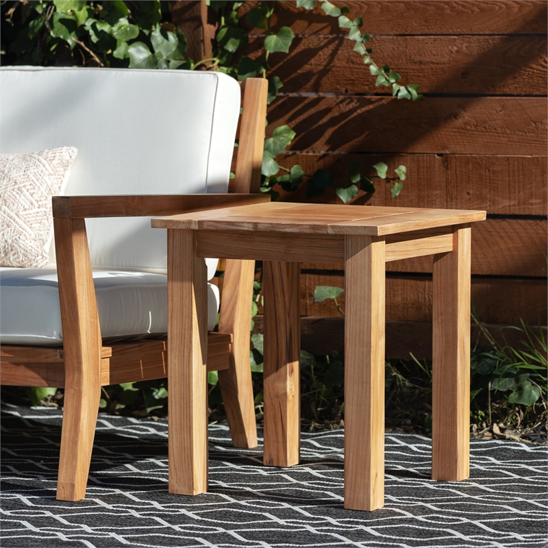 Pemberly Row Set of 2 Teak Outdoor 22