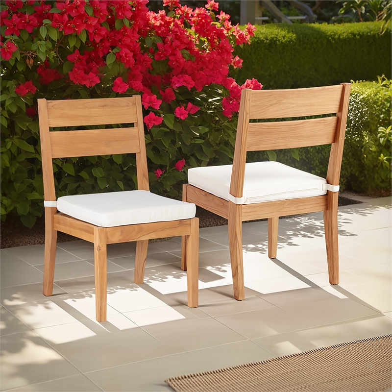 Pemberly Row Set of 6 Teak Outdoor 80