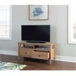 Pemberly Row 3-Piece Wood Living Room Furniture Set in Driftwood Brown