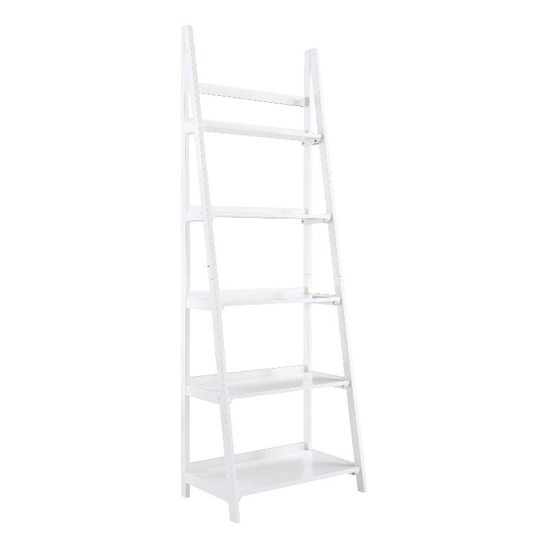 Pemberly Row 3-Piece Wood Living Room Furniture Set in White