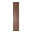 Pemberly Row Set of 3 Brown Wood Bookcases with 1-Drawer & Media Storage Console