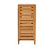 Pemberly Row 3-Piece Bamboo Bathroom Storage & Organization Set in Natural Brown