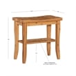 Pemberly Row 3-Piece Bamboo Bathroom Storage & Organization Set in Natural Brown