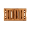 Pemberly Row 3-Piece Bamboo Bathroom Storage & Organization Set in Natural Brown