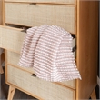 Pemberly Row Set of 4-Piece Woven Rattan Cane Queen Bedroom Set in Natural