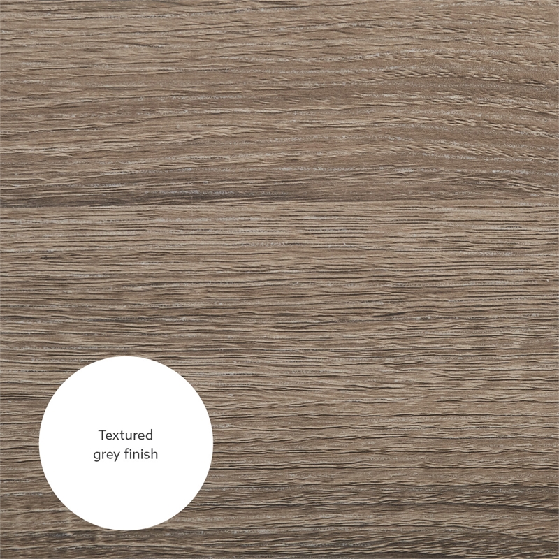 Pemberly Row Set of 3 Filing Cabinet & Ladder Bookcase & Small Space Desk