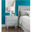 Pemberly Row Set of 4 Dresser & Chest & Nightstands in Glossy Black