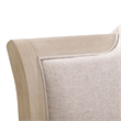 Pemberly Row Set of 4 Queen Panel Bed & Dresser & Nightstands in Washed Taupe