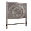 Pemberly Row Set of 4 King Panel Bed & Dresser & Nightstands in Washed Taupe