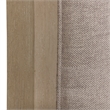 Pemberly Row Set of 3 Queen Upholstered Bed & Nightstands in Washed Taupe