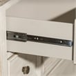 Pemberly Row Set of 4 Queen Panel Bed & Dresser & Nightstands in White