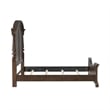 Pemberly Row Set of 4 Queen Poster Bed & Dresser & Nightstands in Cherry