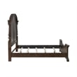 Pemberly Row Set of 3 King Poster Bed & Nightstands w/ Charging Station - Cherry