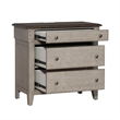 Pemberly Row Set of 3 Queen Mantle Storage Bed & Chests with Charging Station