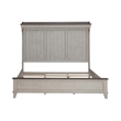 Pemberly Row Set of 3 King Mantle Storage Bed & Chests with Charging Station