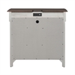 Pemberly Row Set of 3 King Mantle Storage Bed & Chests with Charging Station