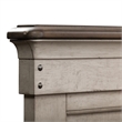 Pemberly Row Set of 4 Queen Panel Bed & Dresser & Chests with Charging Station