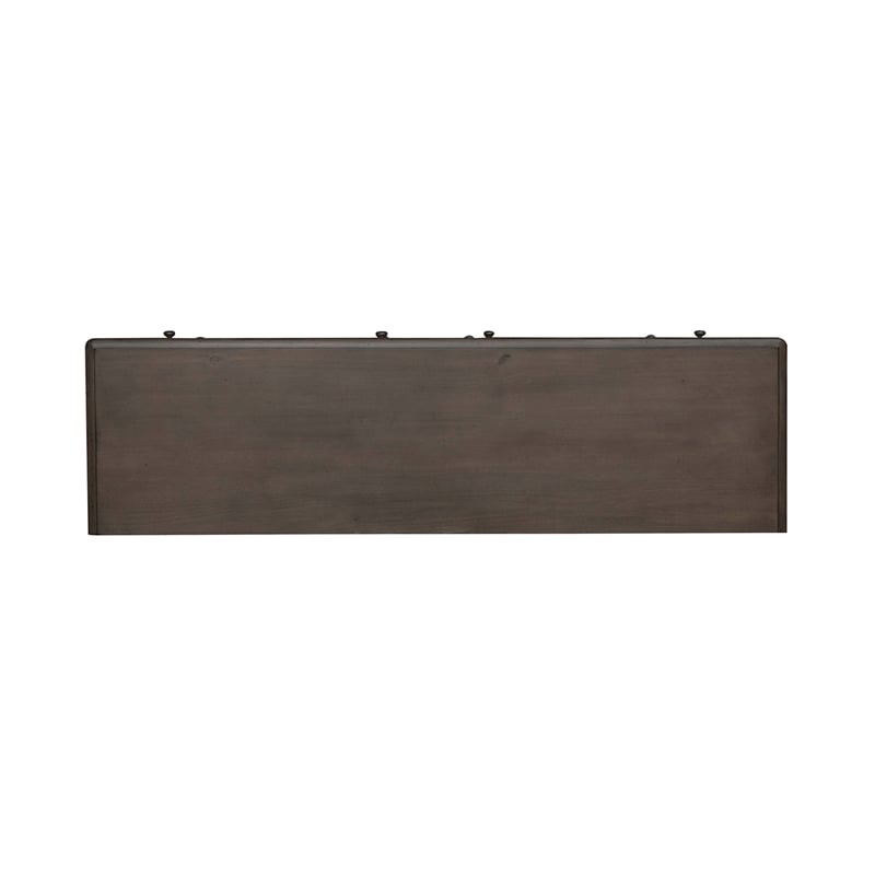 Pemberly Row Set of 4 King Panel Bed & Dresser & Chests with Charging Station