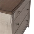 Pemberly Row Set of 4 King Panel Bed & Dresser & Chests with Charging Station