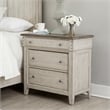 Pemberly Row Set of 4 King Panel Bed & Dresser & Chests with Charging Station